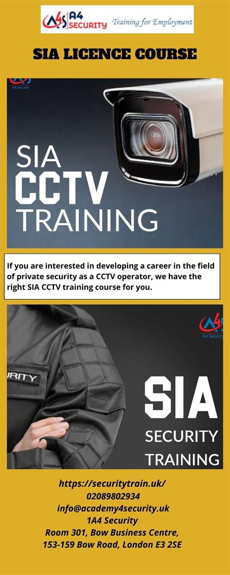 SIA Licence Training course in Brighton